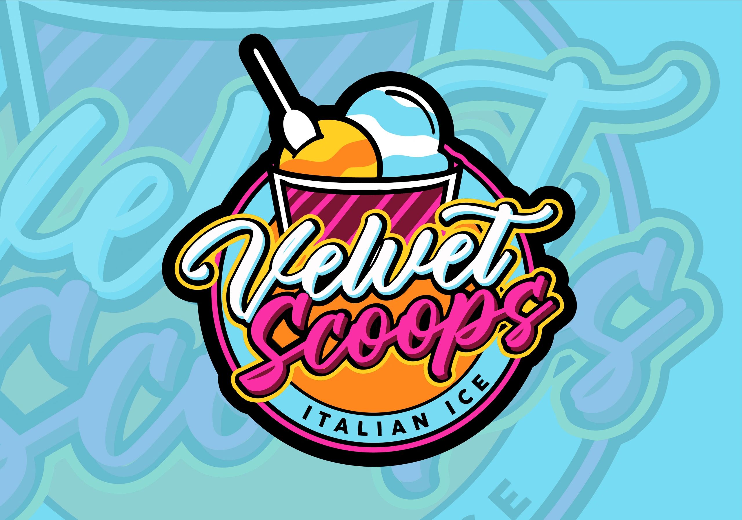 Velvet Scoops Italian Ice Water Ice, Vegan Desert, Real Italian Ice